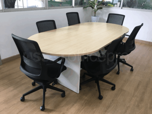 โต๊ะประชุม 6 ที่นั่ง