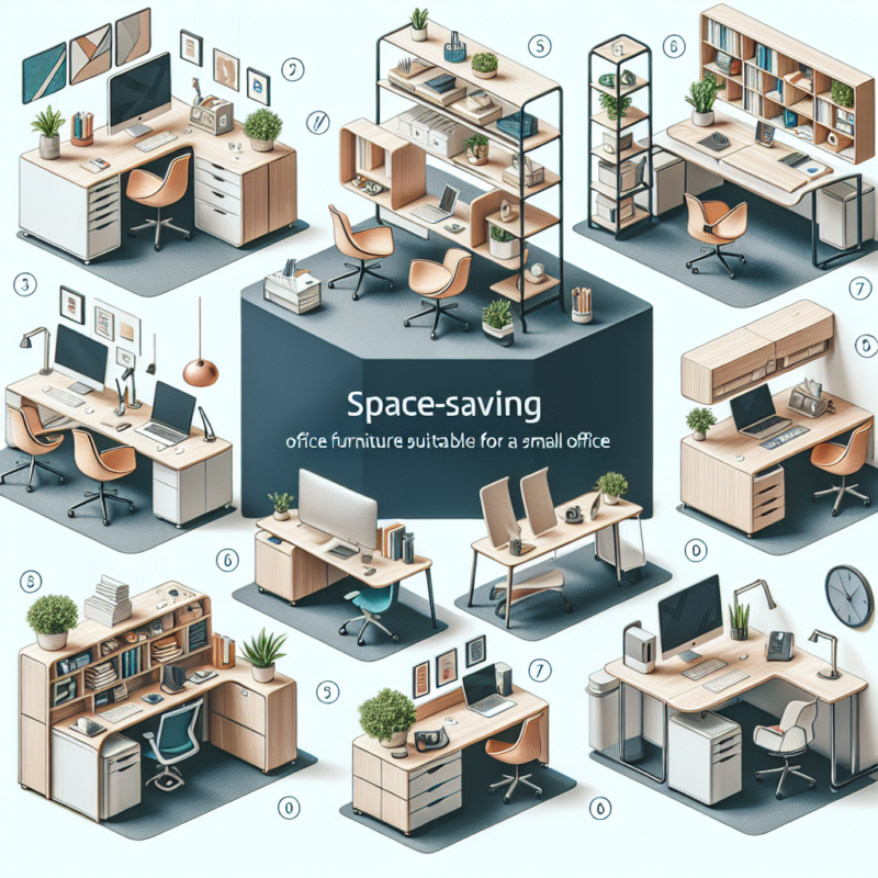 เฟอร์นิเจอร์ออฟฟิศแบบประหยัดพื้นที่