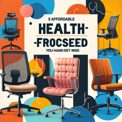 เก้าอี้สำนักงานเพื่อสุขภาพราคาถูก