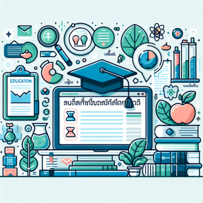 การสมัครเรียน