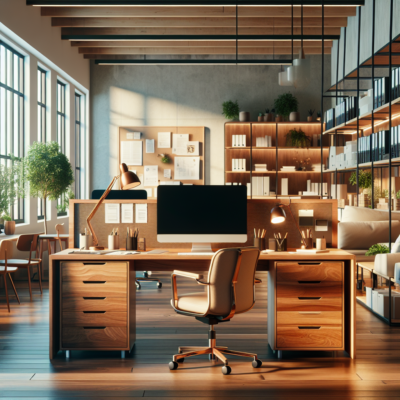 โต๊ะทำงานไม้สัก