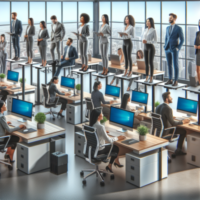 โต๊ะทำงานปรับระดับได้