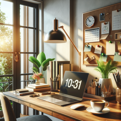 โต๊ะทำงานสำหรับการทำงานจากที่บ้าน