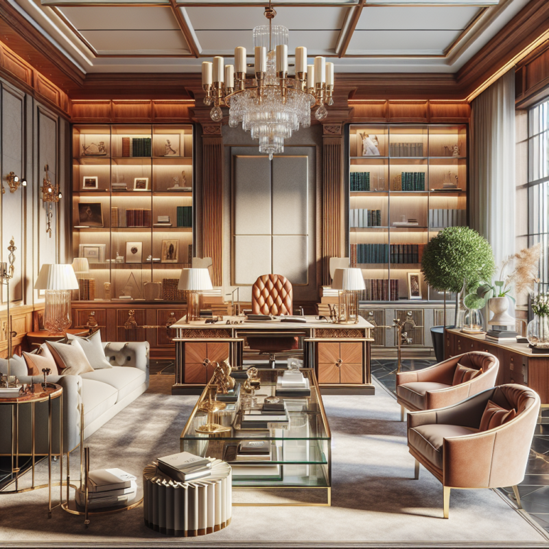 เฟอร์นิเจอร์สำนักงานหรูหรา