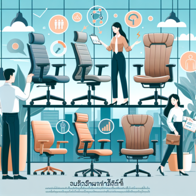 เก้าอี้สำนักงานเพื่อสุขภาพ