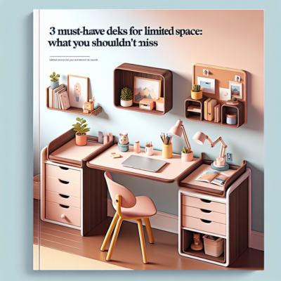 โต๊ะทำงานสำหรับพื้นที่จำกัด