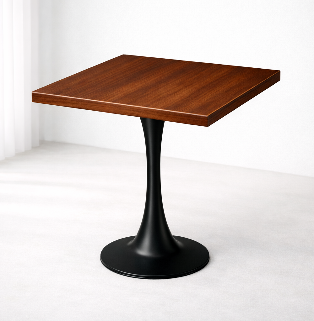 Alternative view of โต๊ะร้านอาหารขาแชมเปญ SKU:5801